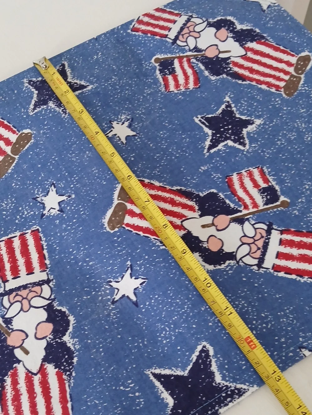 Uncle Sam Stars Patriotic Placemats 18x13